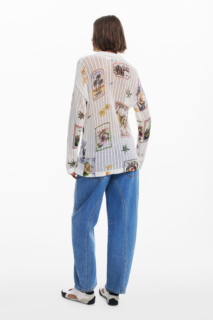 Stamp cardigan | Desigual