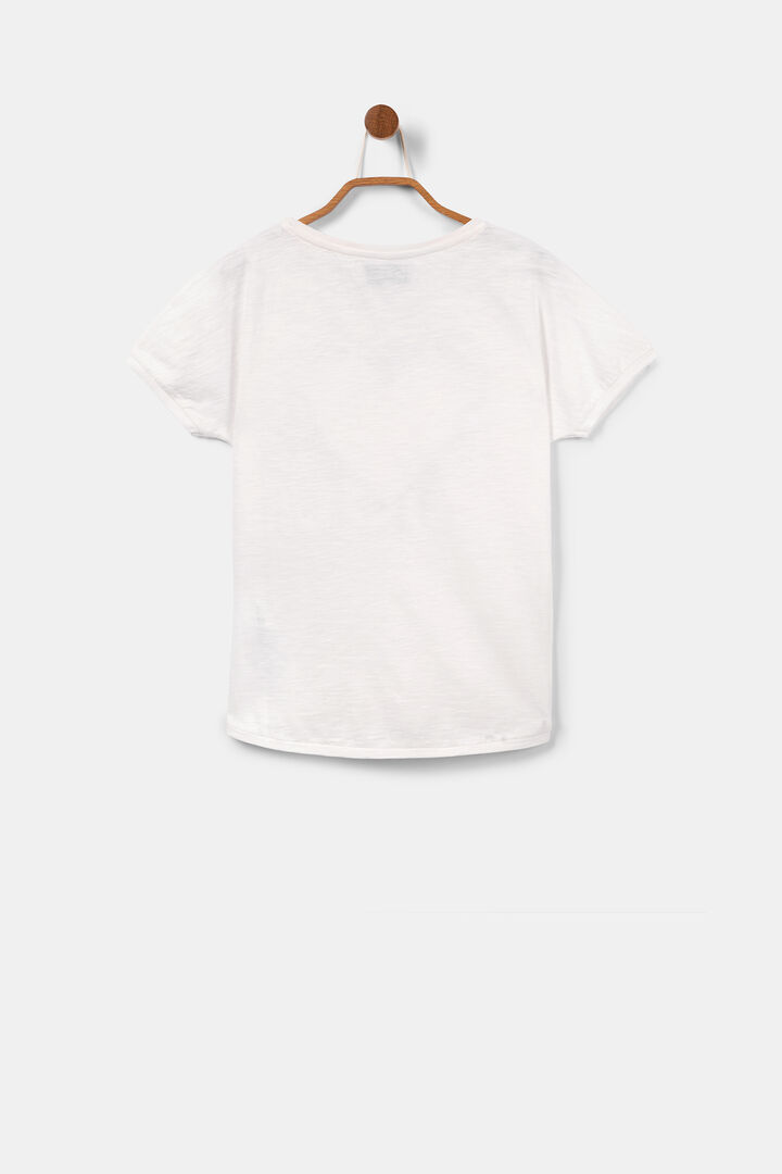 Camiseta corazón lentejuelas | Desigual
