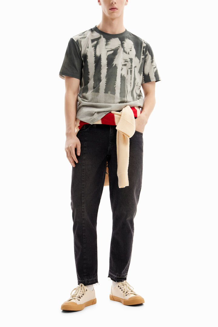 Photographic palm tree T-shirt | Desigual