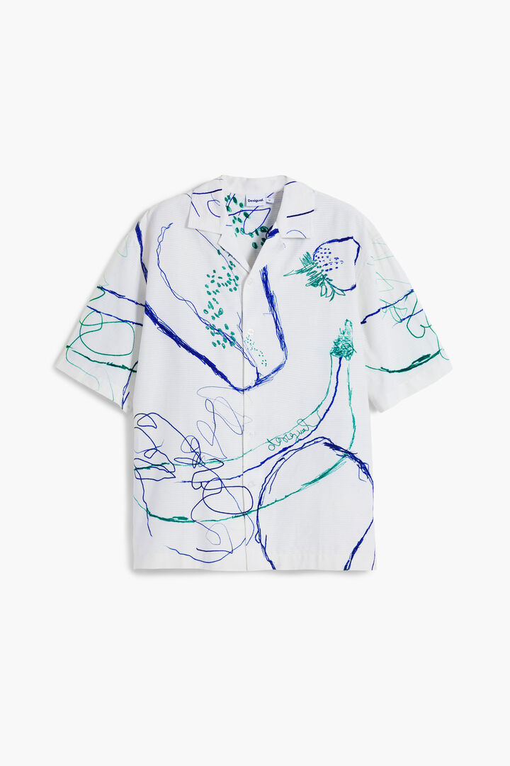 Arty short-sleeve shirt | Desigual