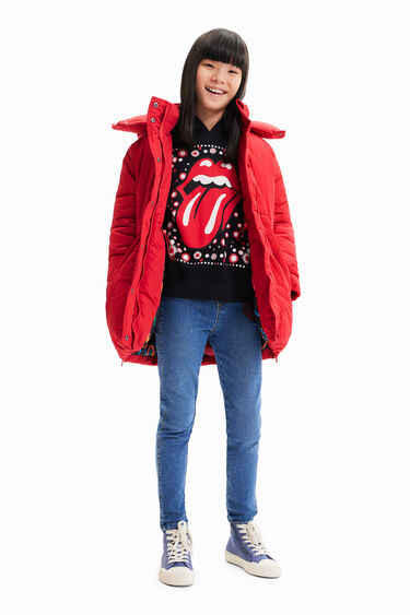 Padded heart coat | Desigual