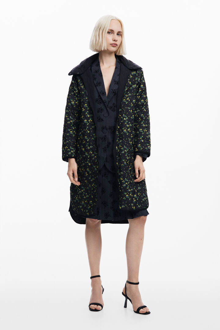Long padded coat | Desigual