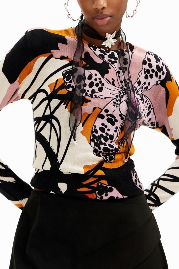 Jersey orquídeas M. Christian Lacroix | Desigual