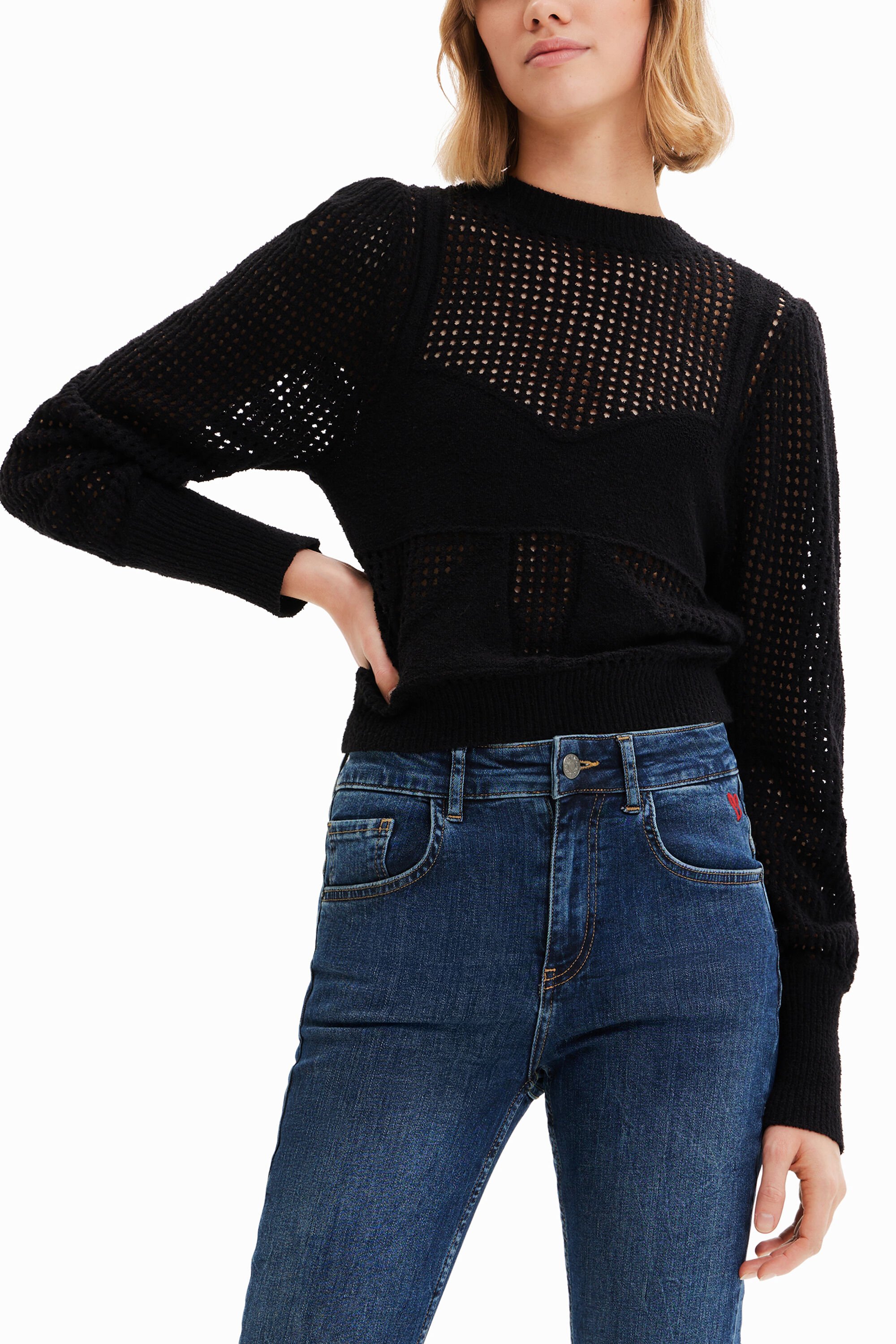 Women s Knit corset pullover I Desigual