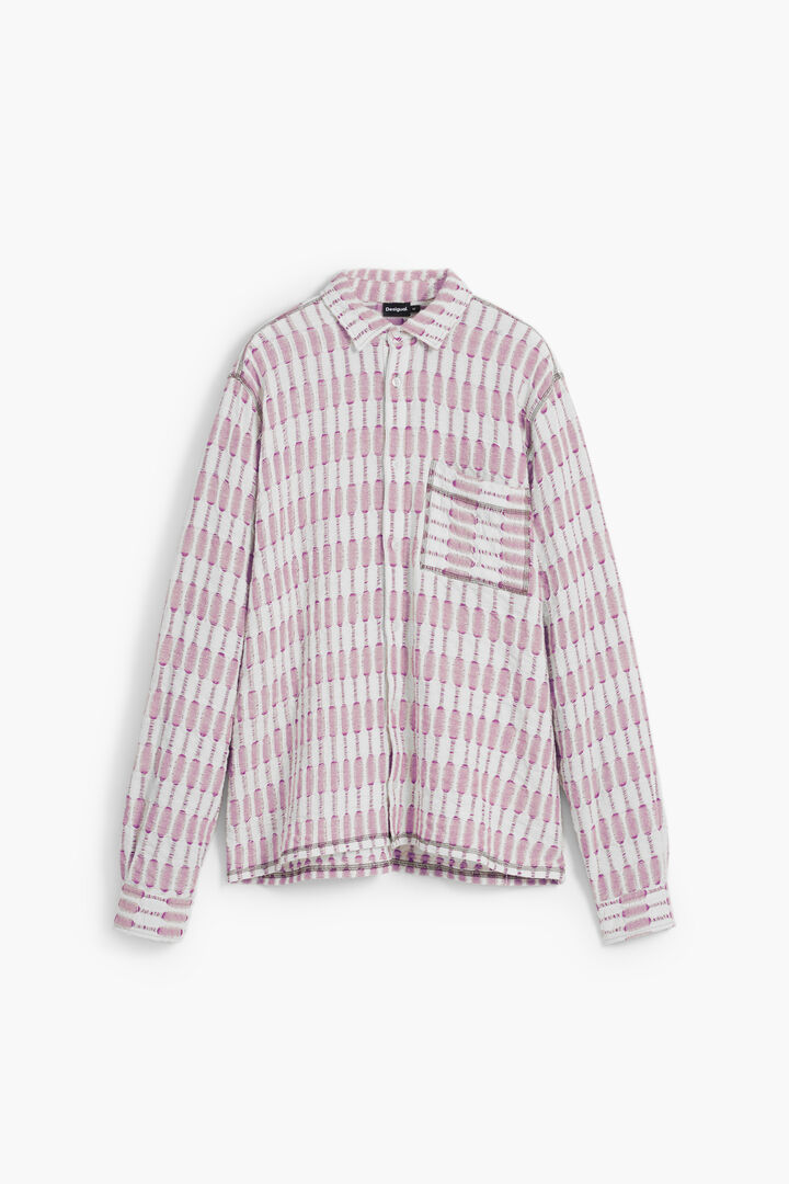 Camisa manga larga calado | Desigual