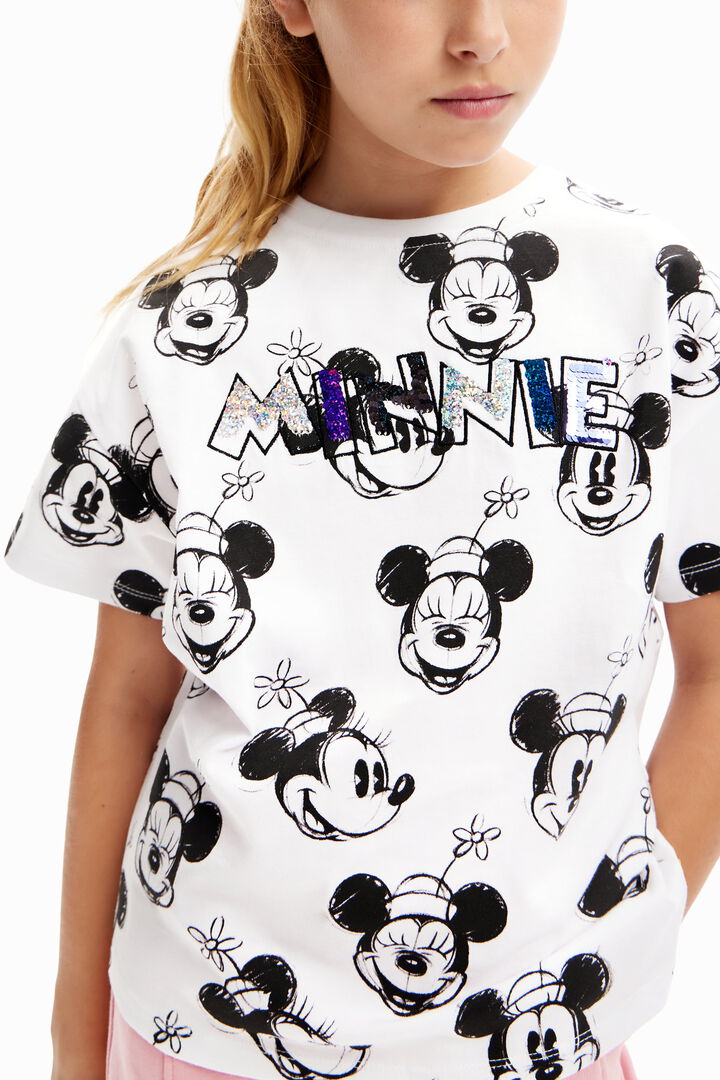 Samarreta Minnie Mouse lluentons reversibles | Desigual