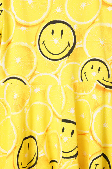 Smiley® lemon dress | Desigual