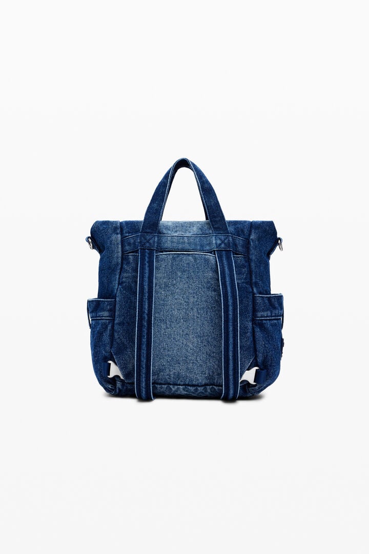 Small Voyager Denim Backpack | Desigual