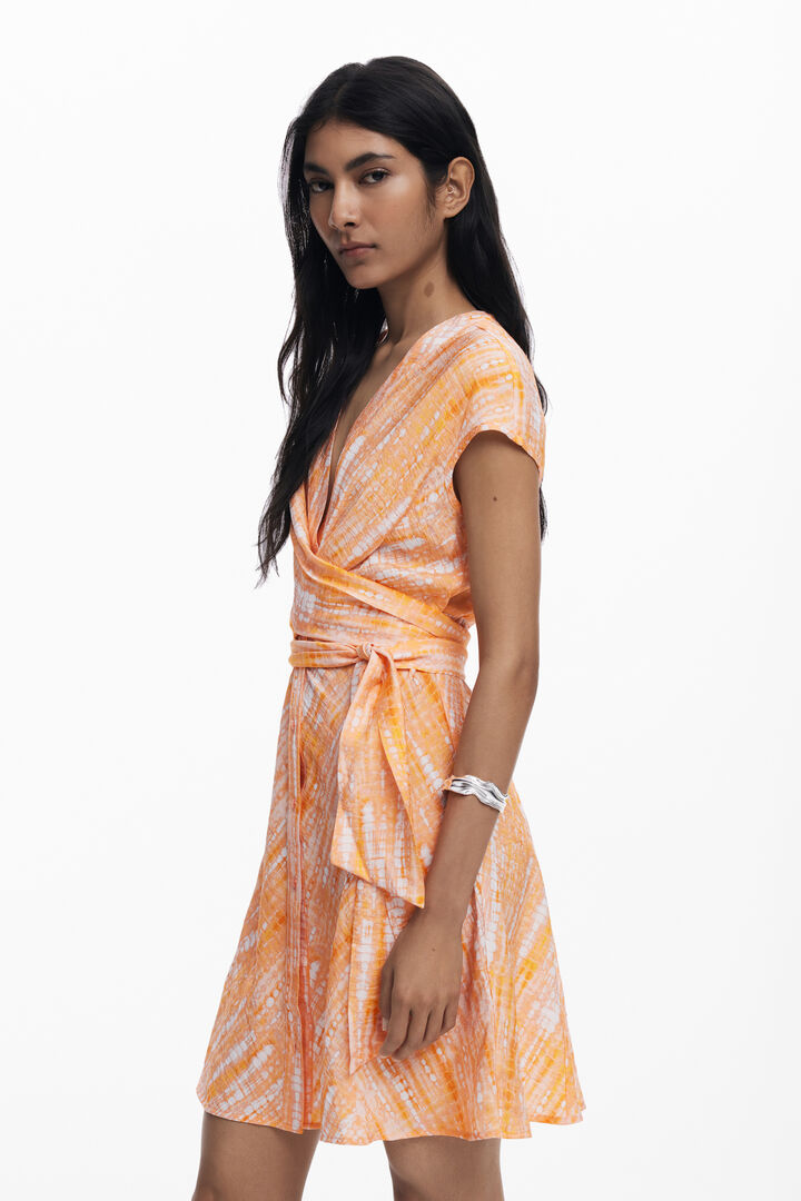Wrap short dress | Desigual