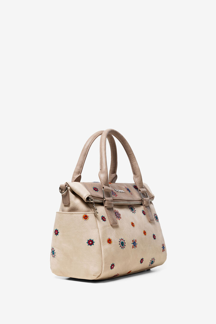 Sac mallette nude Julietta Loverty | Desigual