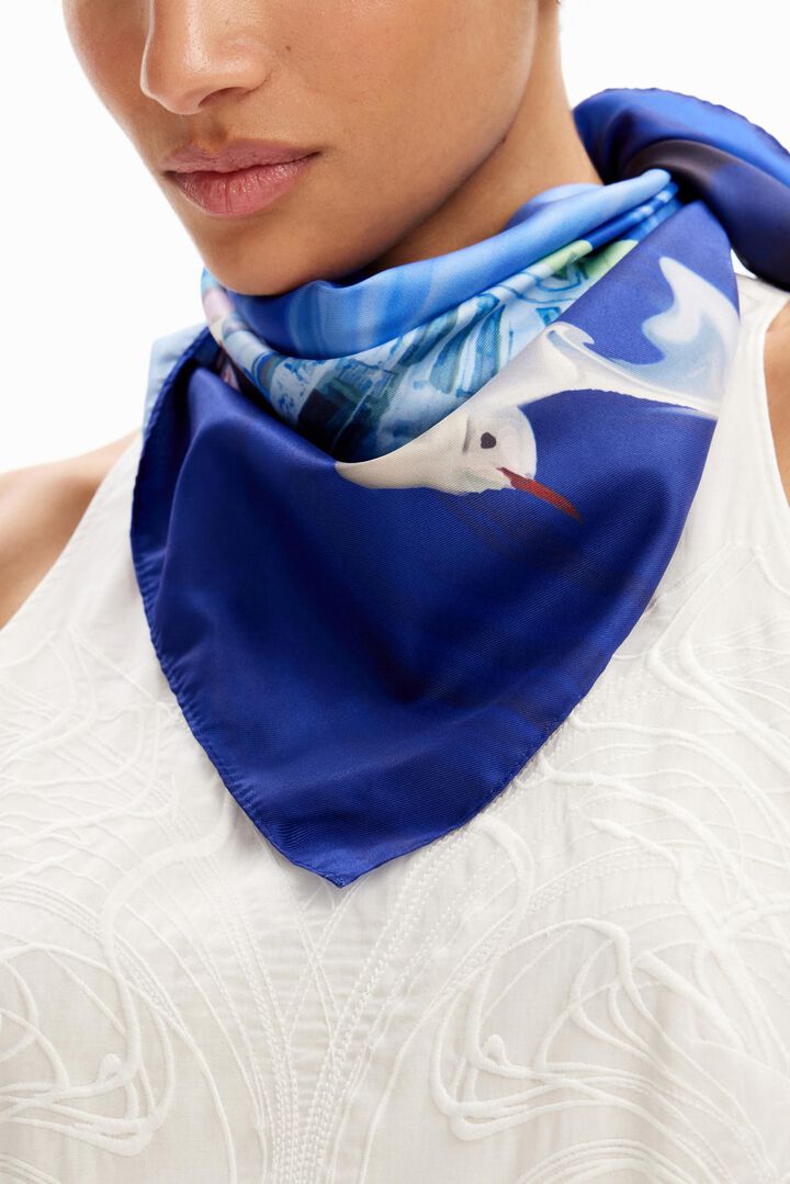 M. Christian Lacroix panorama carré scarf | Desigual