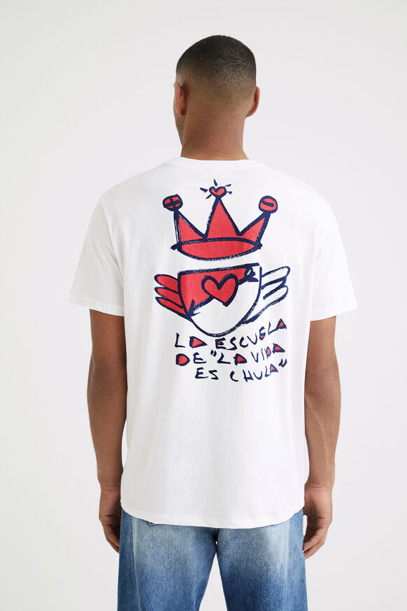 Short-sleeve Desigual logo T-shirt | Desigual