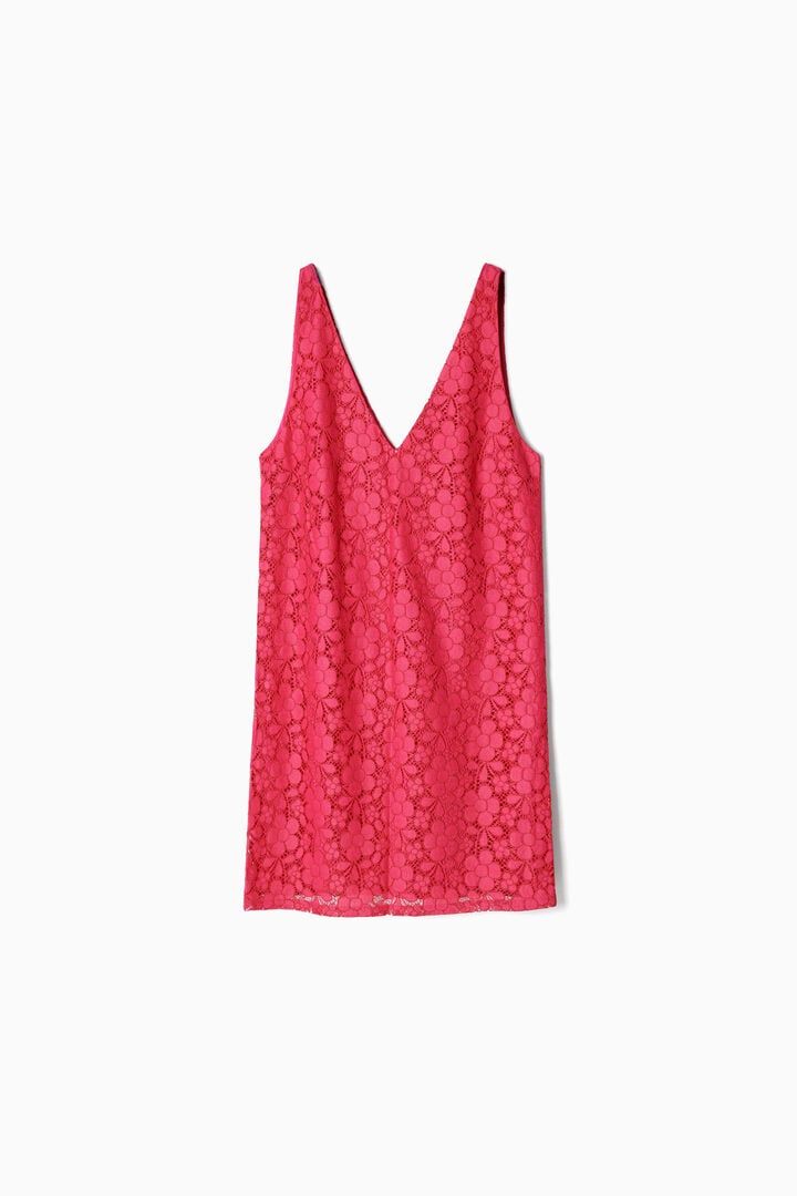 Floral lace mini dress | Desigual