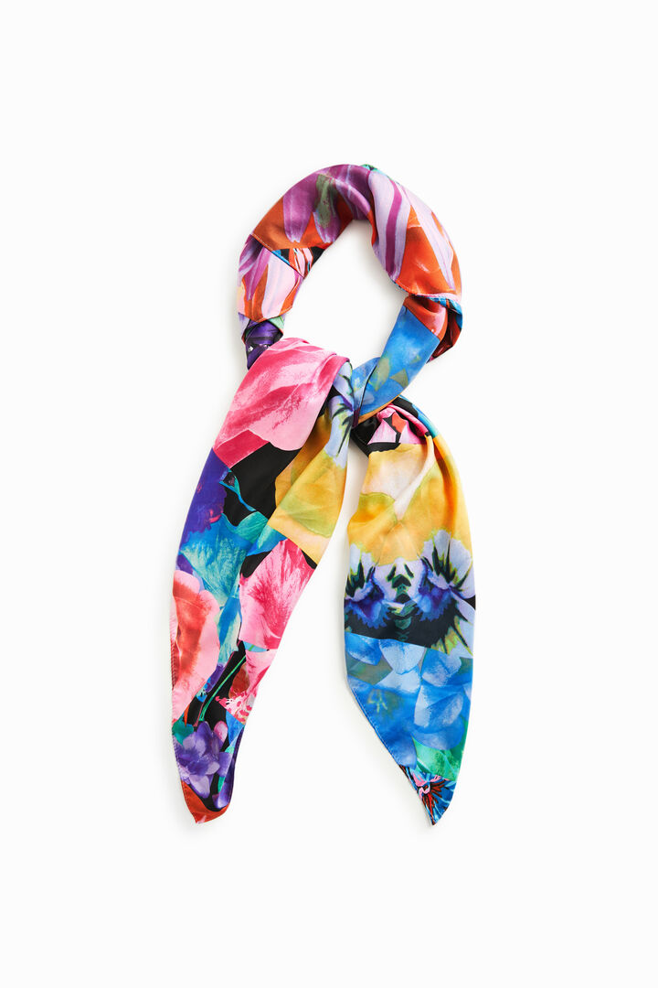 Foulard numérique patchwork