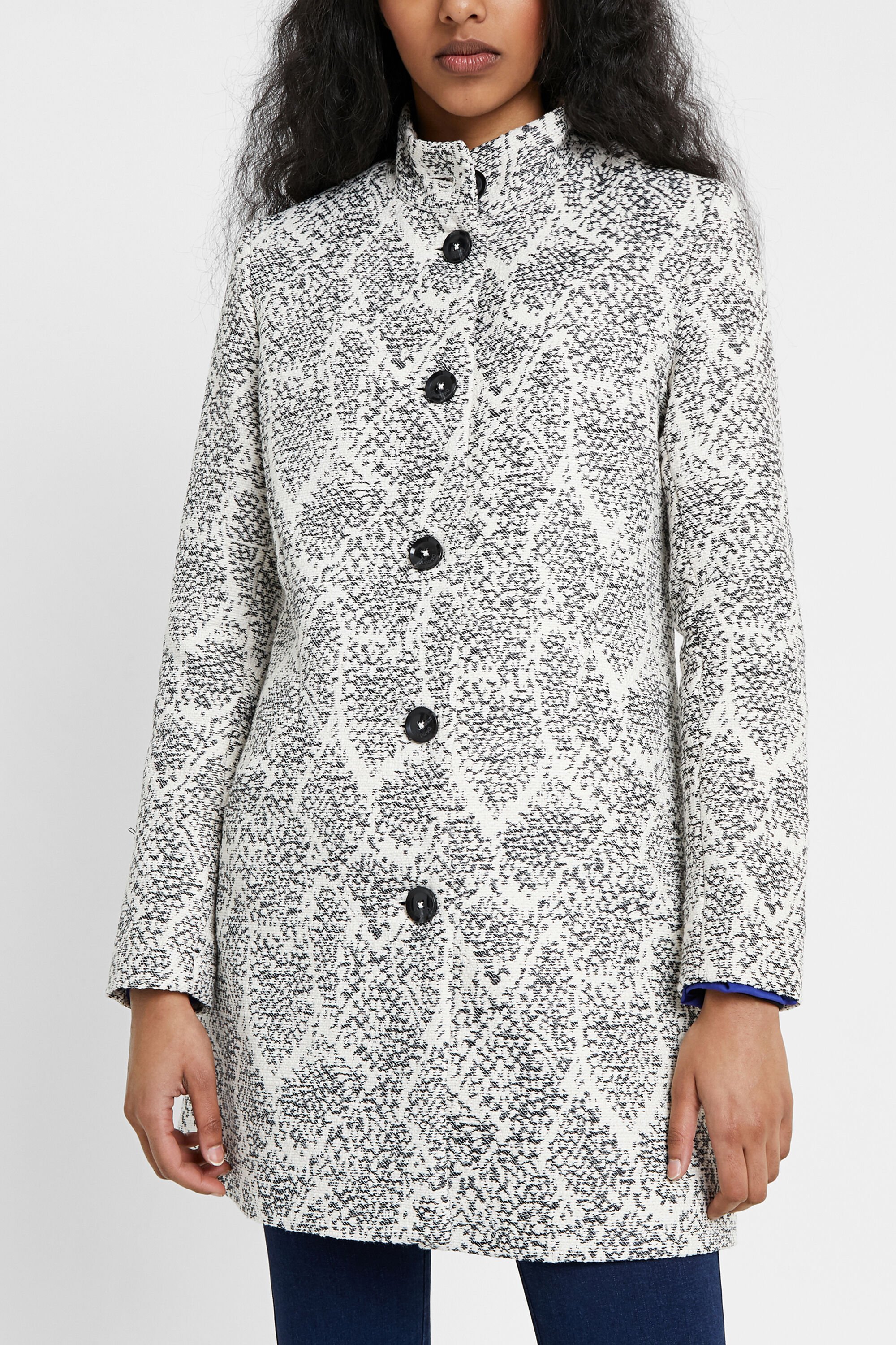 Cotton white coat