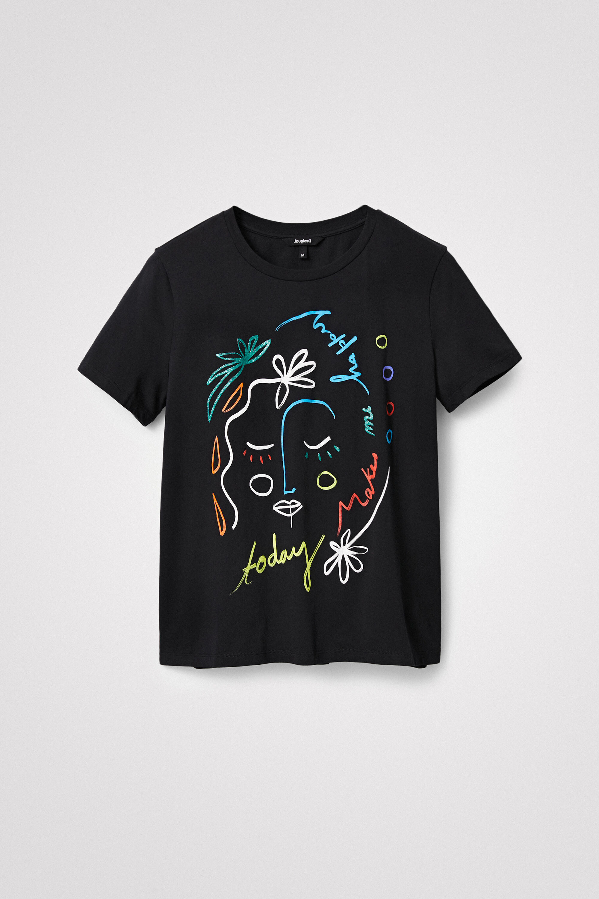 Baumwollshirt mit Gesicht