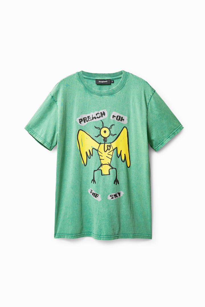 Short-sleeve angel T-shirt | Desigual