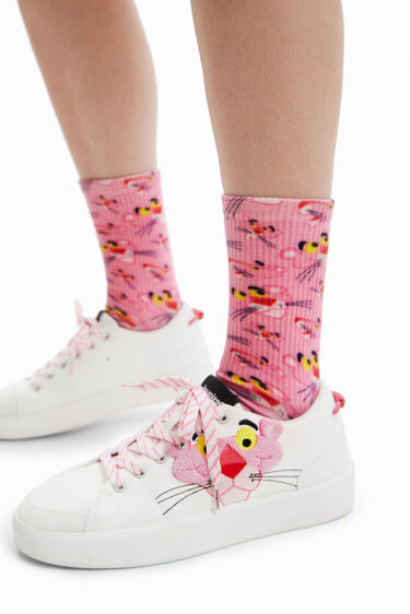 Pink Panther platform sneakers | Desigual