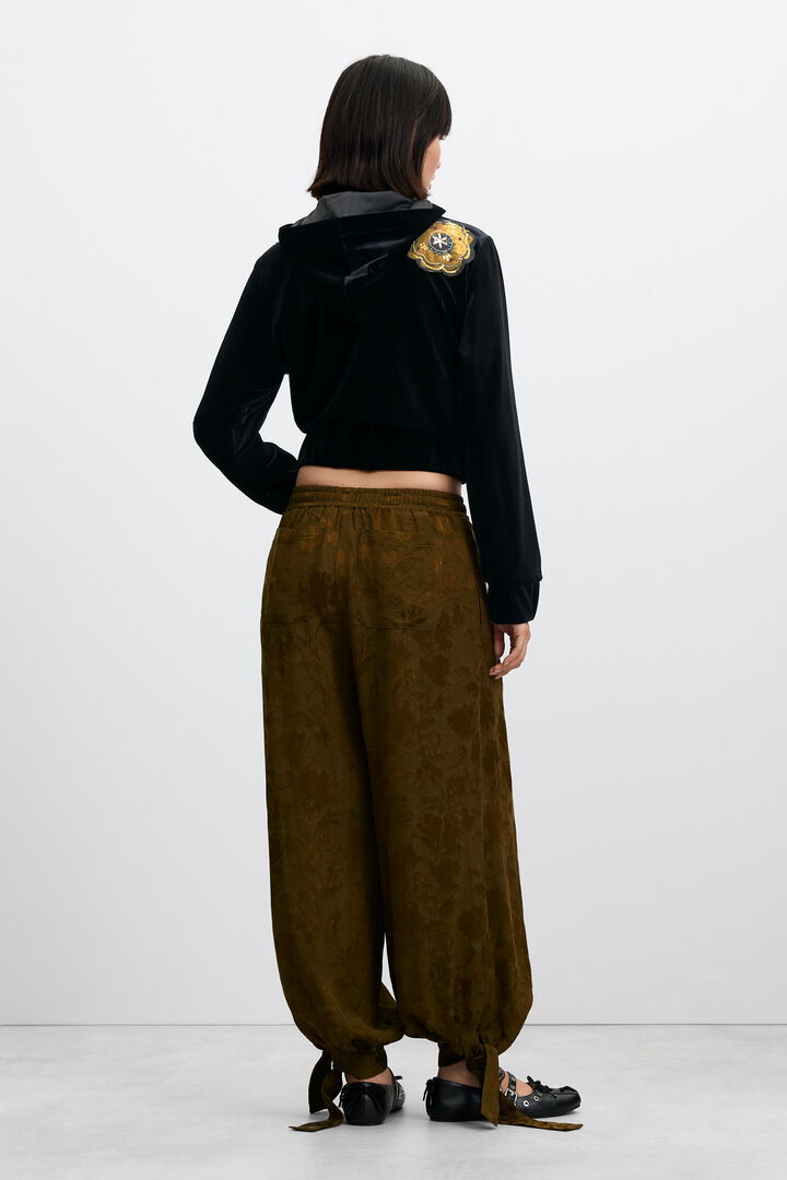 pantalon ballon en lyocell