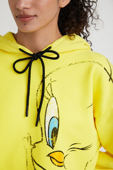 Cropped Tweety sweatshirt | Desigual