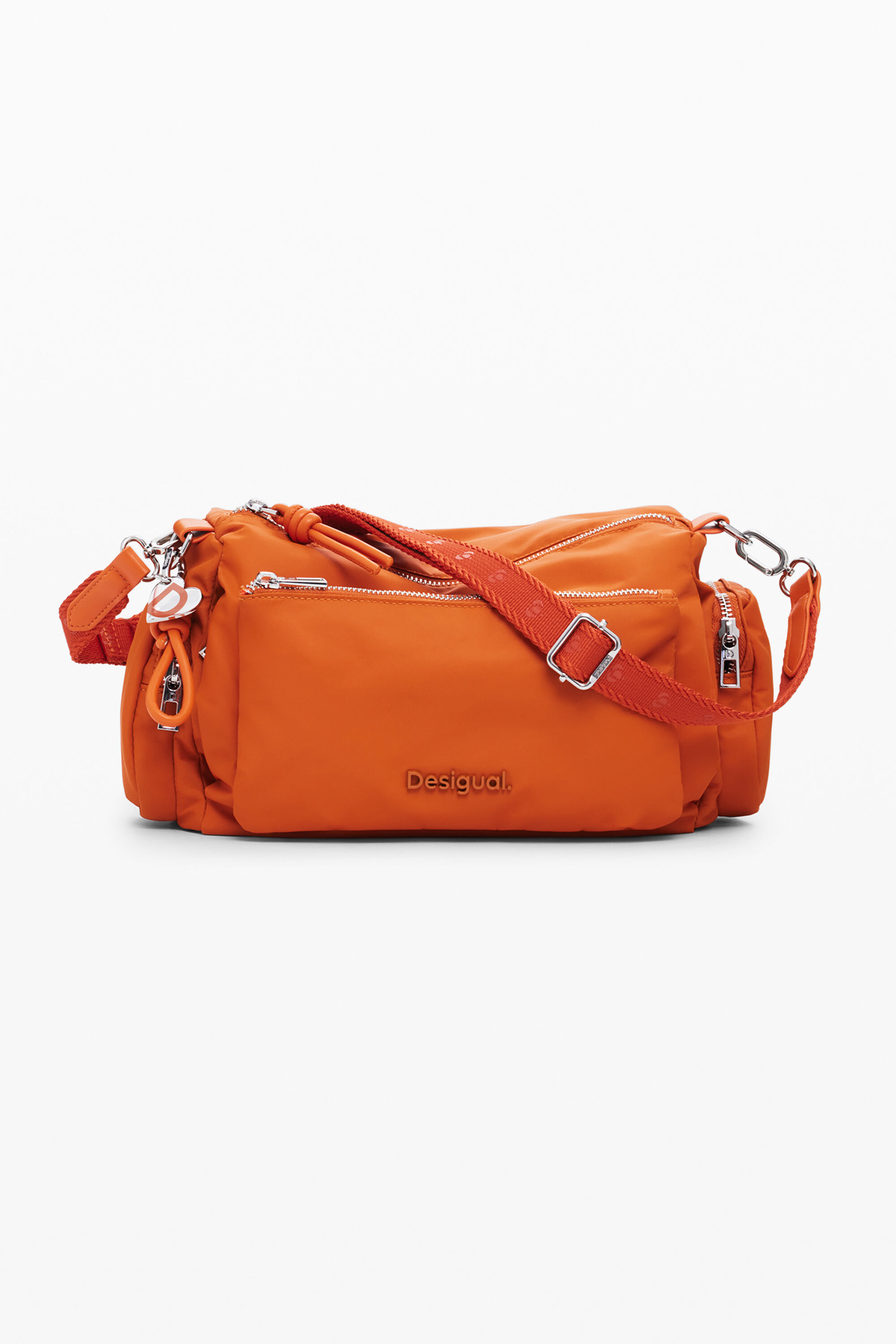 Desigual Vrouw Oranje Middelgrote Bowlingtas