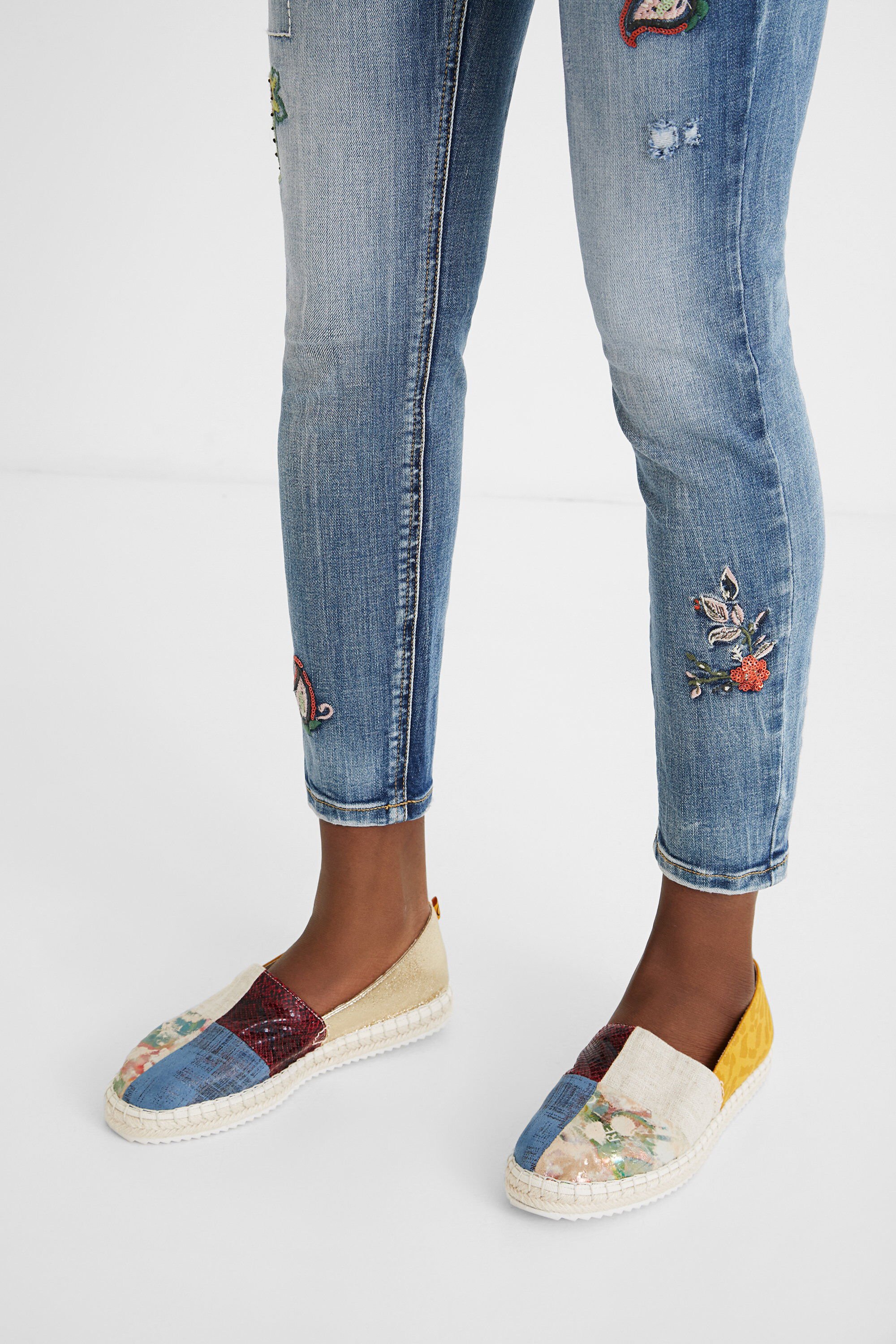 Espadrille sneakers patch Desigual