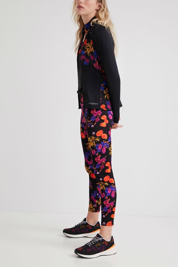Photographic print leggings | Desigual