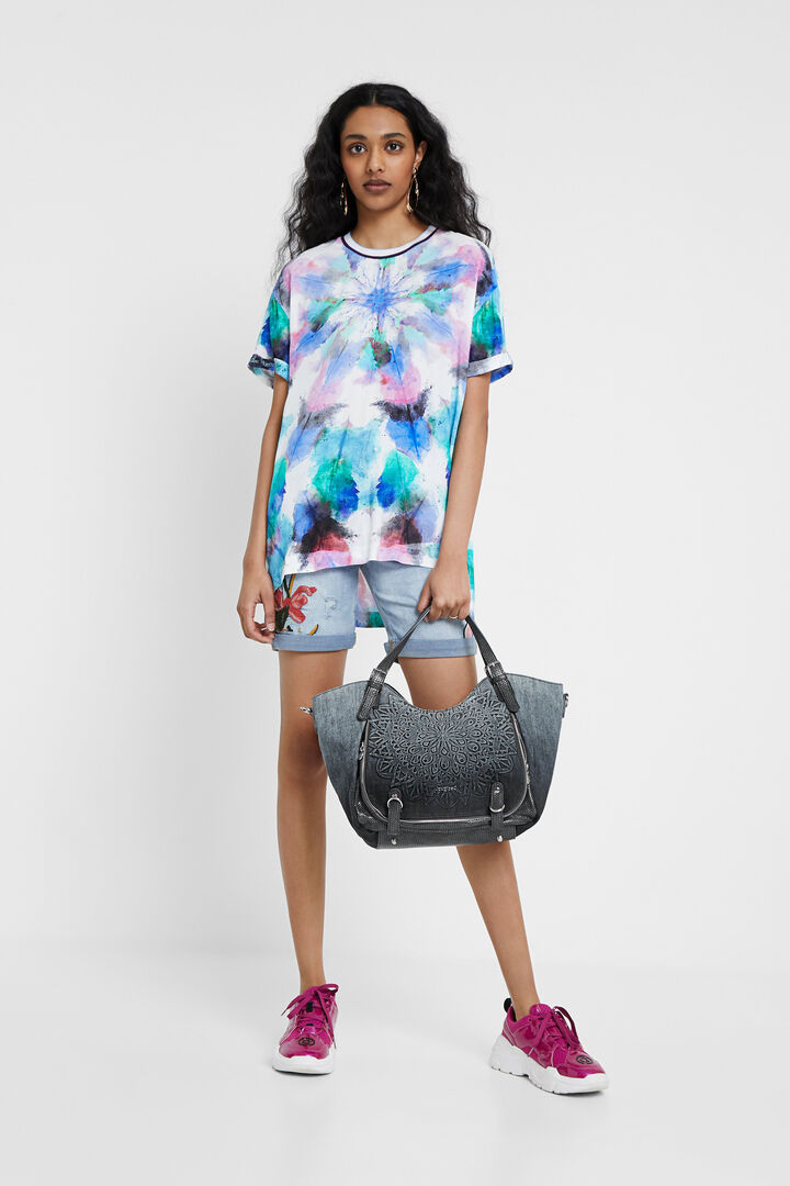 Jeans-Tasche mit Mandala | Desigual