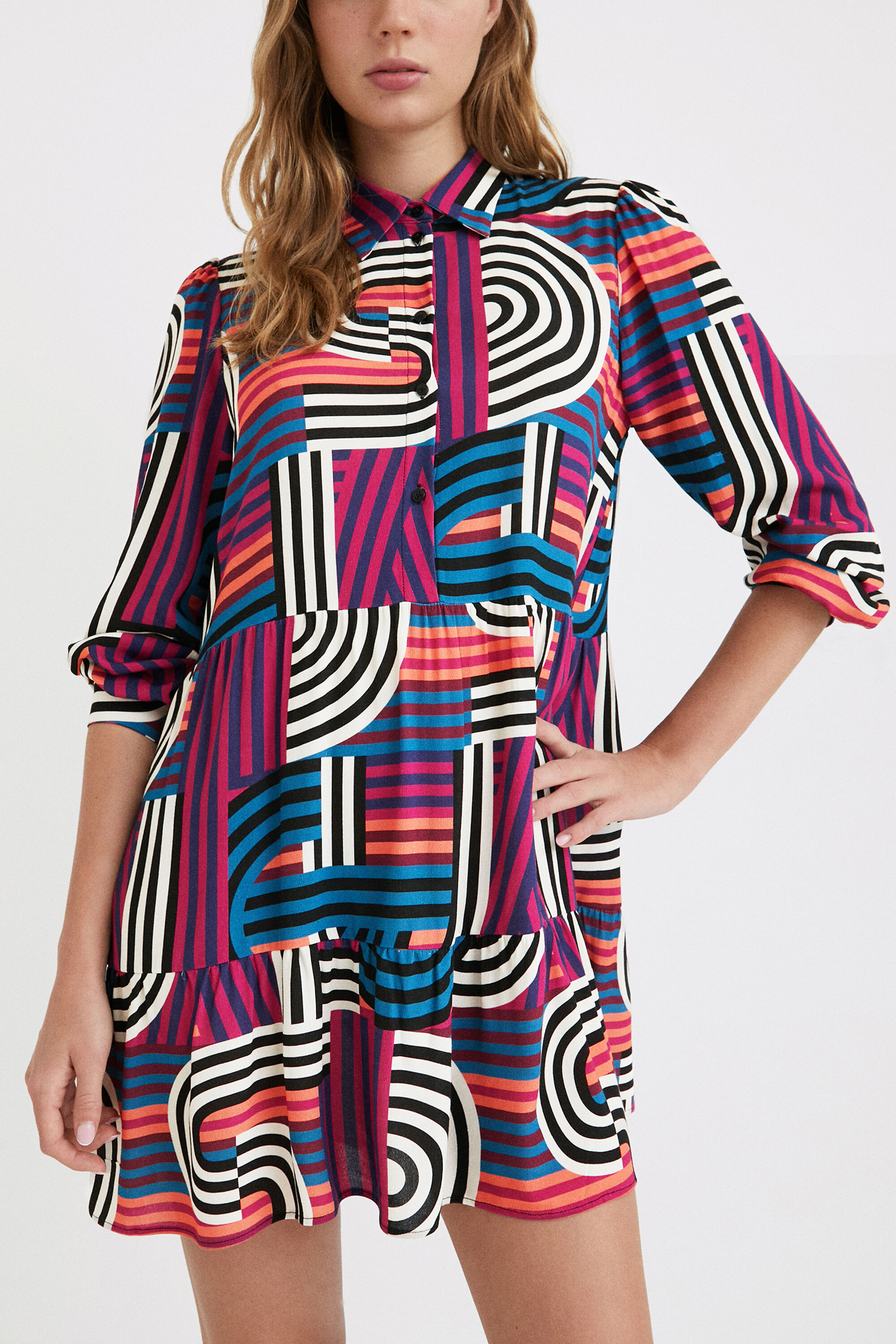 Desigual Vest_Hello Vestido para Niñas