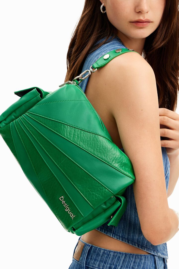 M patchwork textures bag | Desigual