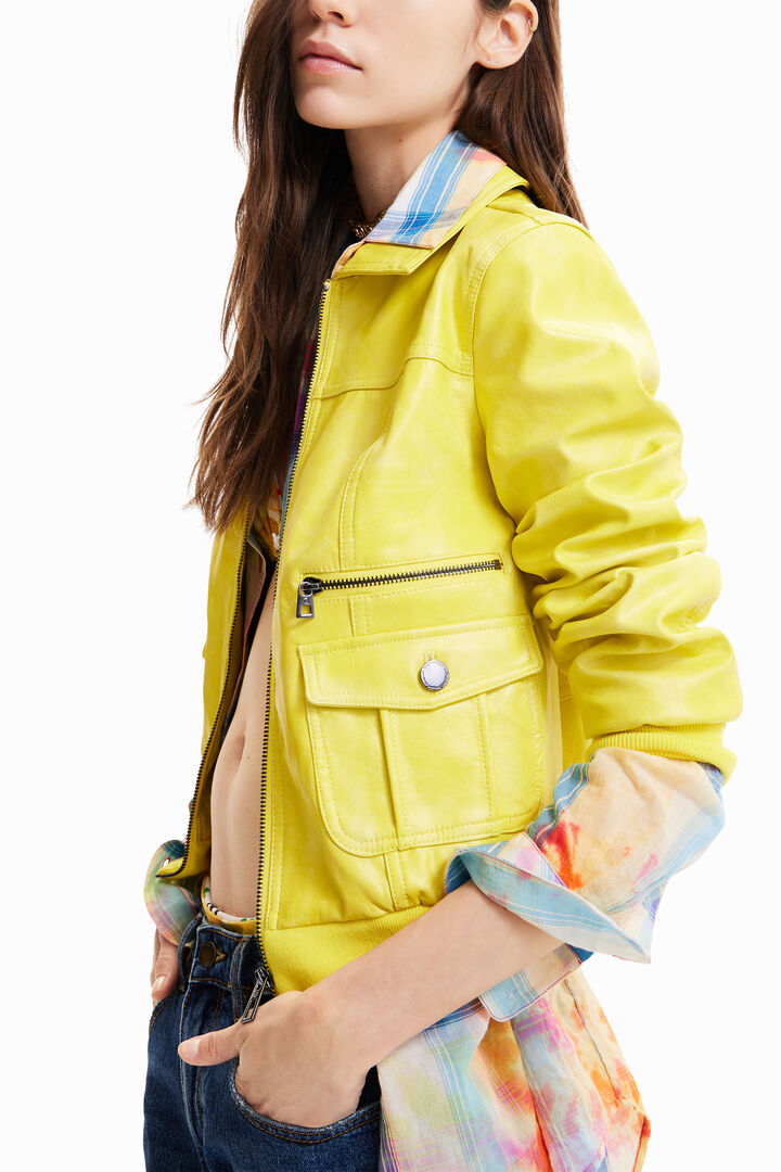 Chaqueta retro bolsillos | Desigual