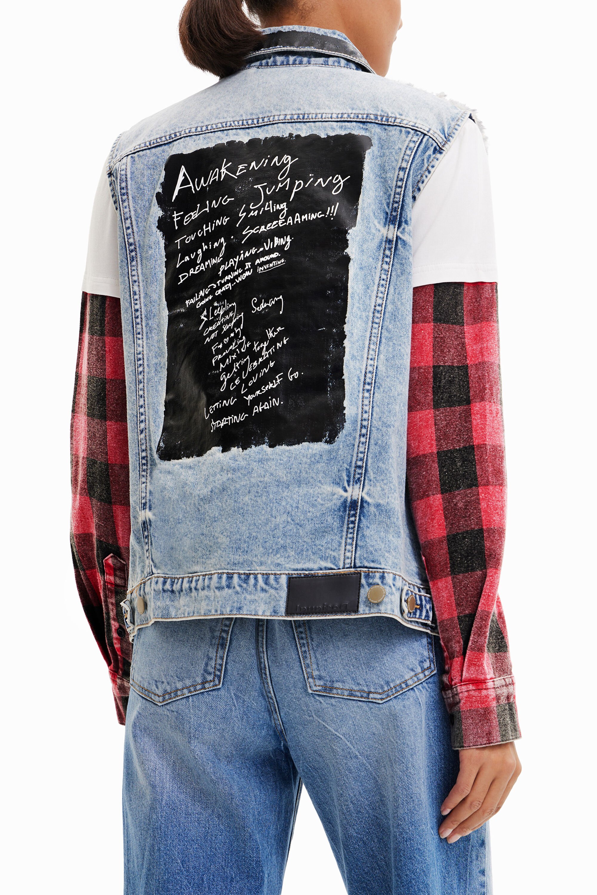 デシグアル Desigual ダブルアニマルプリントのレディースシャツ