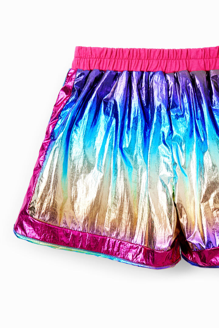 Shorts iridiscentes | Desigual