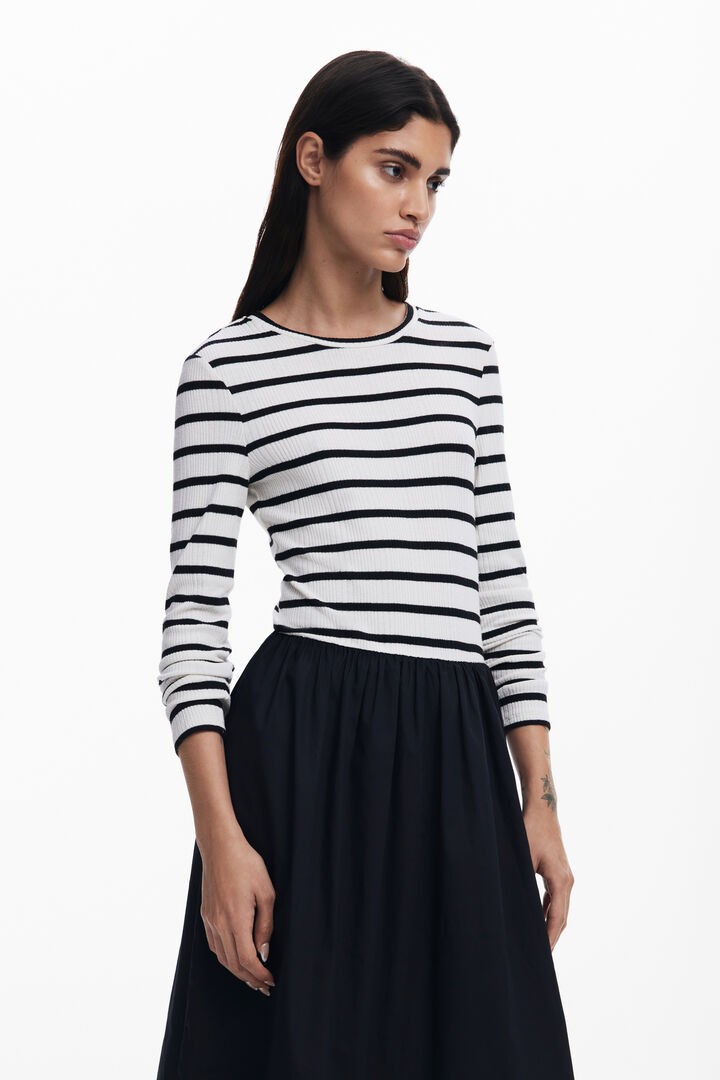 Vestido midi combinado | Desigual