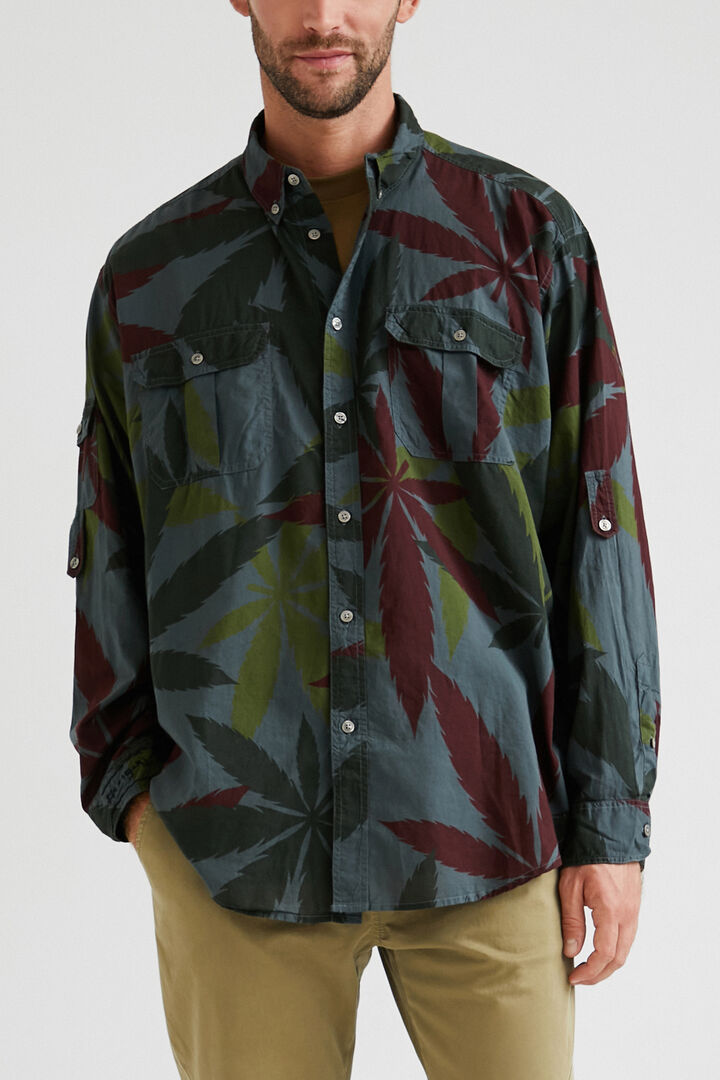 Printed cotton shirt | Desigual