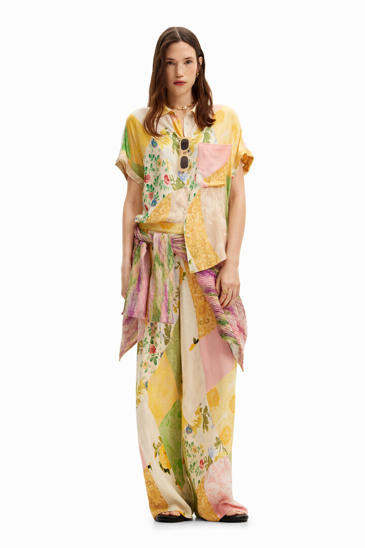 Camisa parcheado floral | Desigual