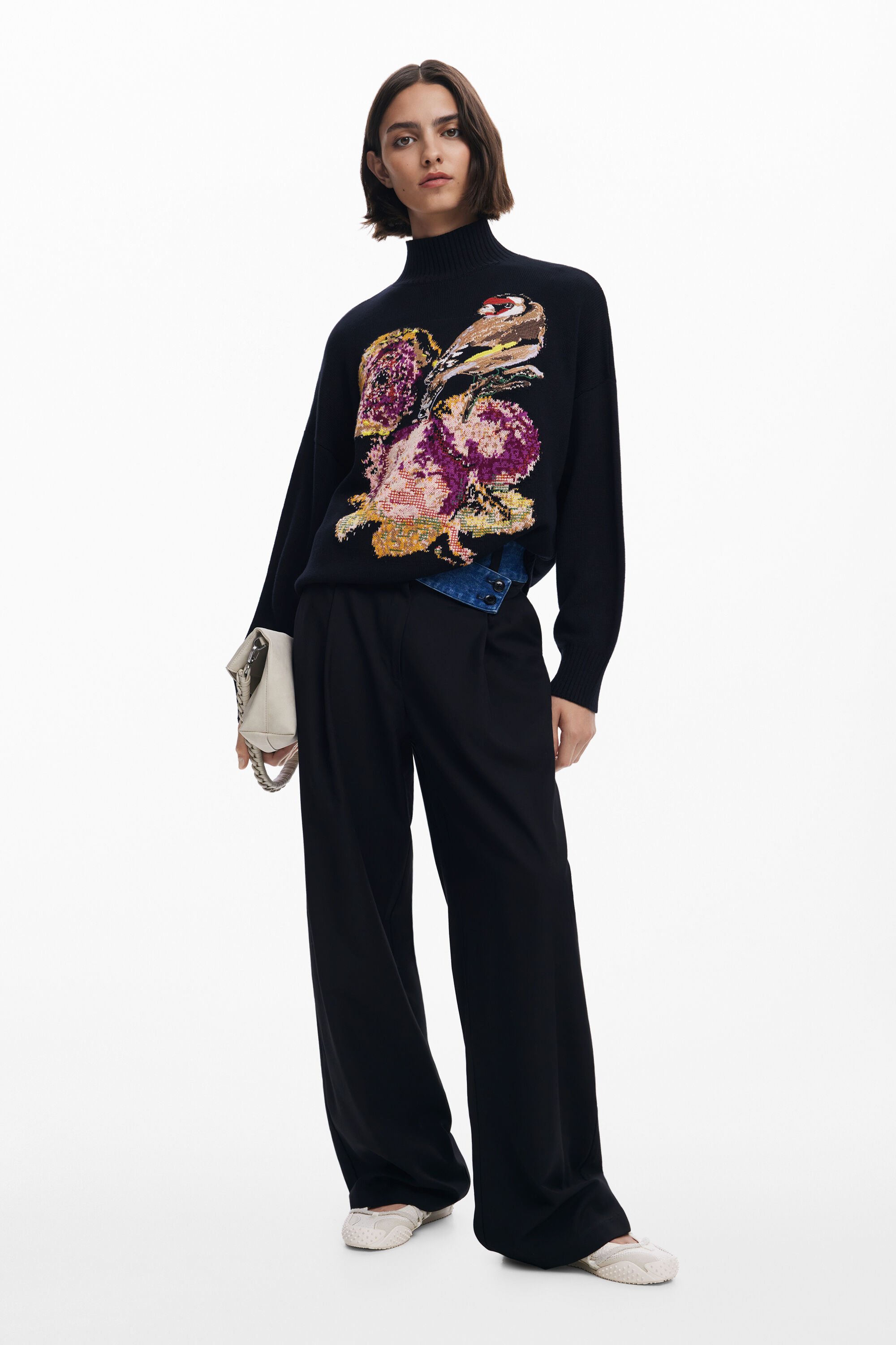 Sweater designed by Mr. Christian Lacroix Women's I Desigual.com