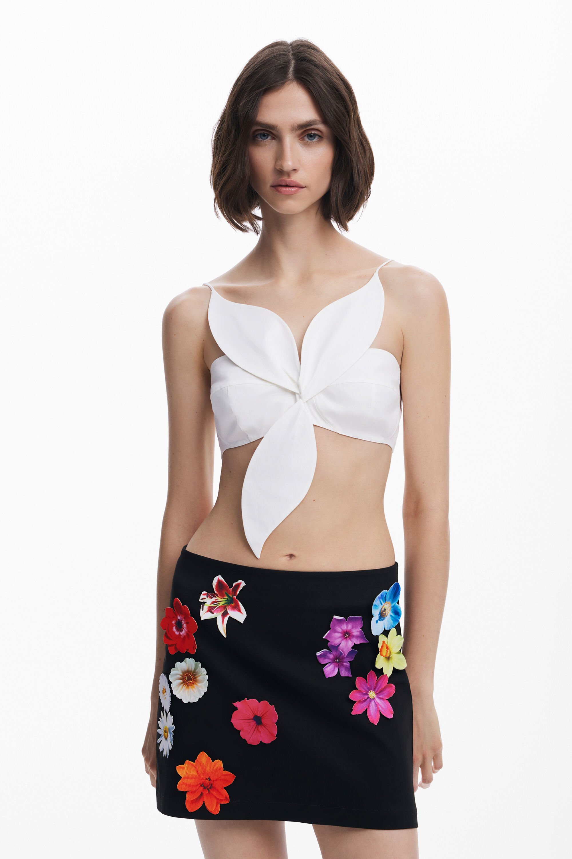 Desigual Tyler Mcgillivary Floral Mini Skirt