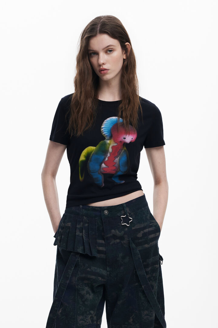 Reverzní tričko Collina Strada | Desigual