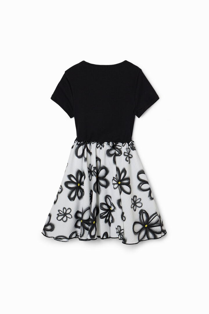 Combination floral dress | Desigual