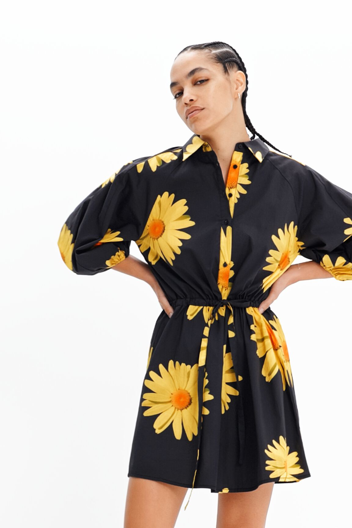 Desigual best sale vestido camisero