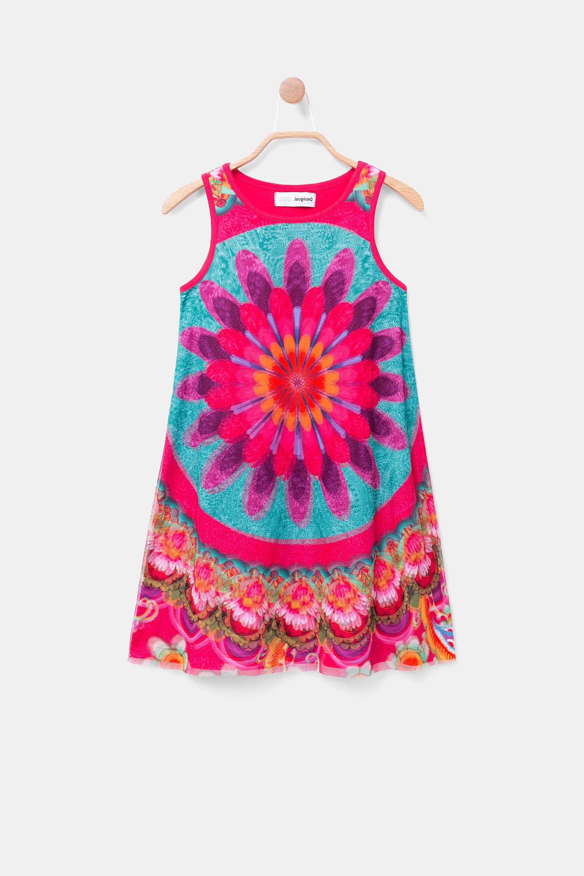 Vestido curto mandala