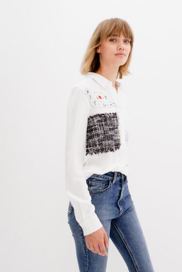 Virágos patchwork ing | Desigual