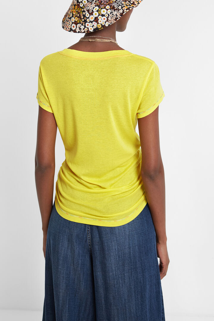 Rainbow seams T-shirt | Desigual