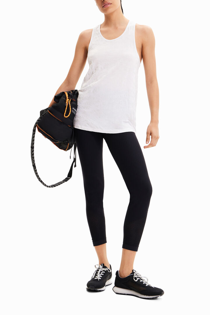 Camiseta tirantes sport logos | Desigual