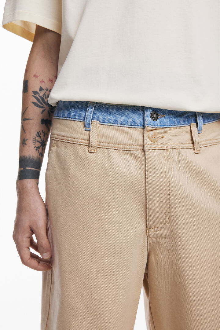 Double-waist Bermuda shorts | Desigual
