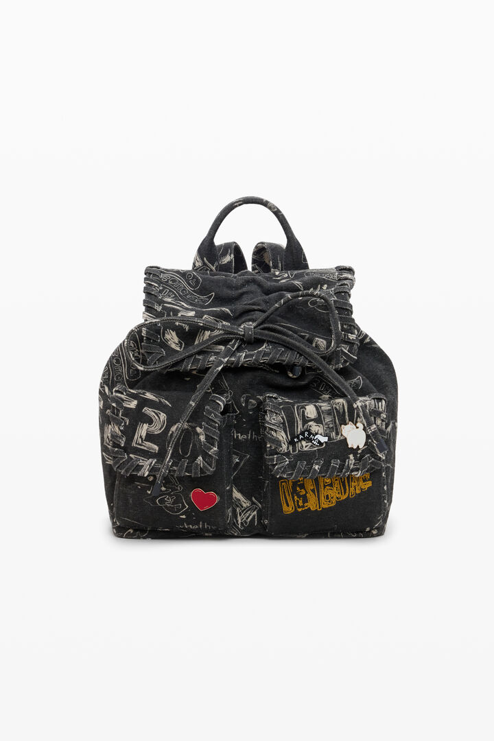 Small backpack with pockets