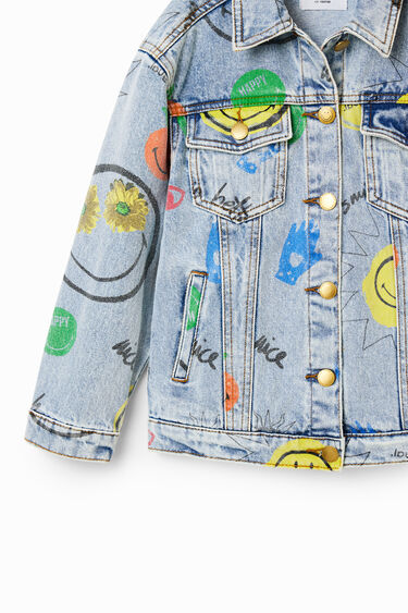 Smiley® denim jacket | Desigual