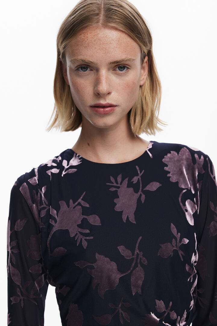 Ruched mini dress | Desigual