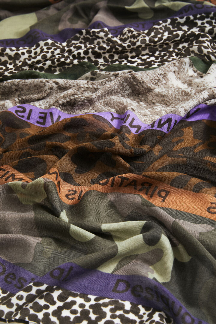 Foulard grande animal print | Desigual